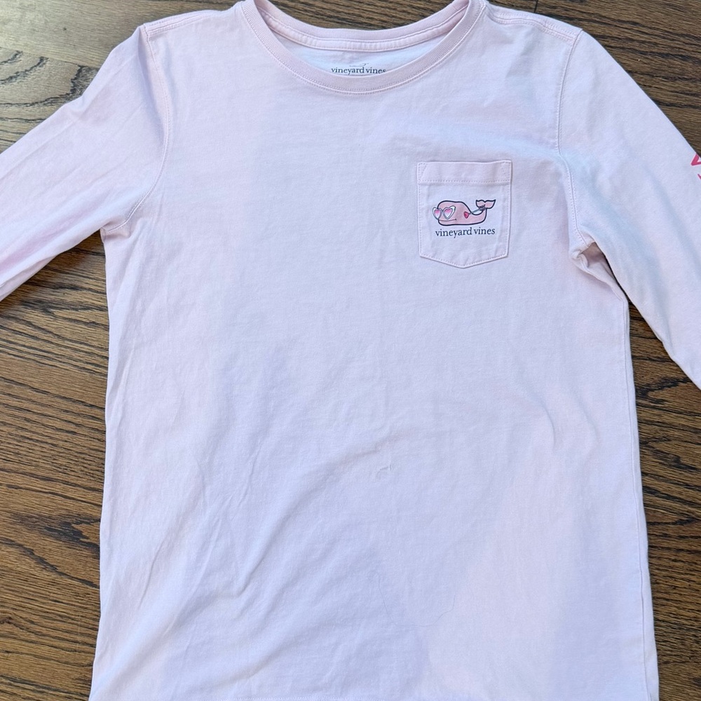 Cupid has no Aim- on This Long Sleeve Vineyard Vines Sz L (Holiday Edition)